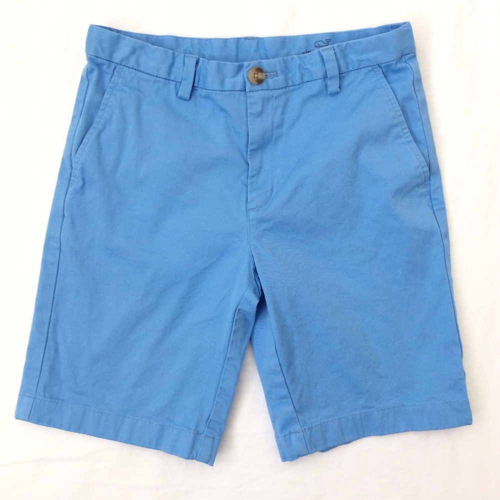 Vineyard Vines Boys 12, blue cotton shorts